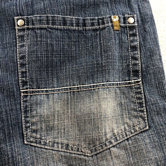 Southpole Men's 4180 Jeans Size 36 Relaxed Fit Straight Classic Blue Denim Casua - Picture 11 of 13